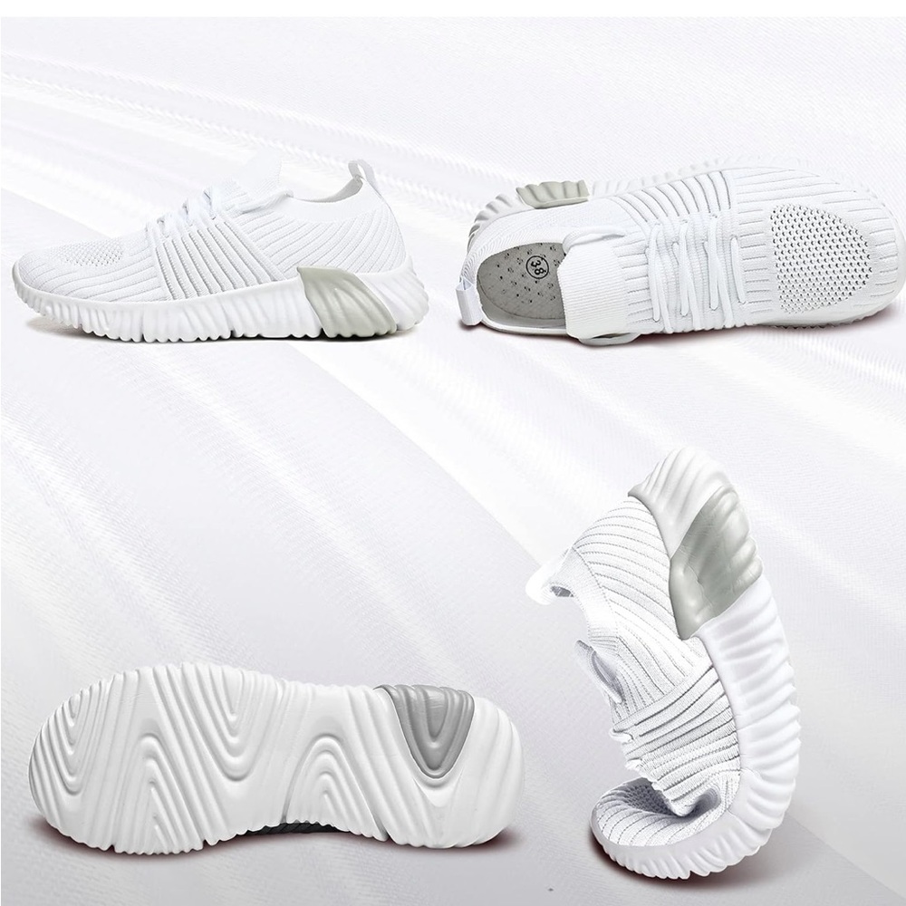Women Slip On Comfort Fashion Shoes Walking Shoes - Picture 2 of 10